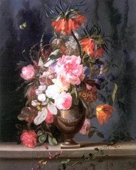 unknow artist Floral, beautiful classical still life of flowers.131